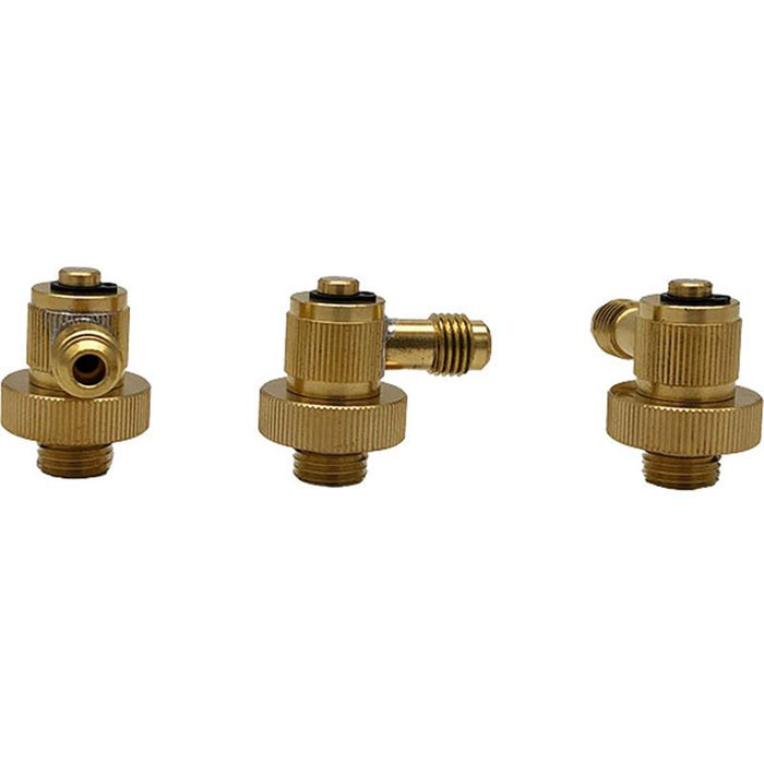 Quick Connect Brass 1/4" Swivel (3)