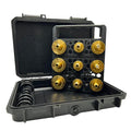 Quick Connect Brass set w/ Holder (9)