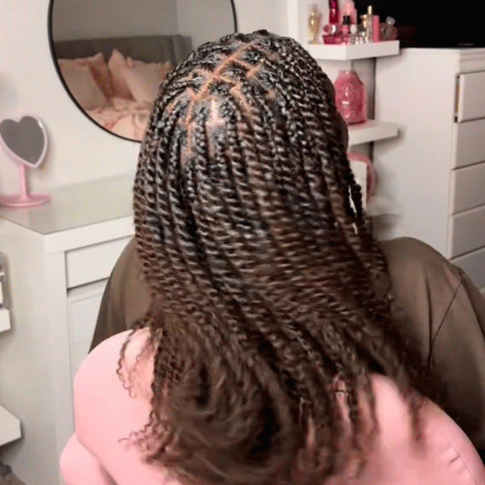 Dark Brown #4 / 3 Packs (Full Head) / 10''