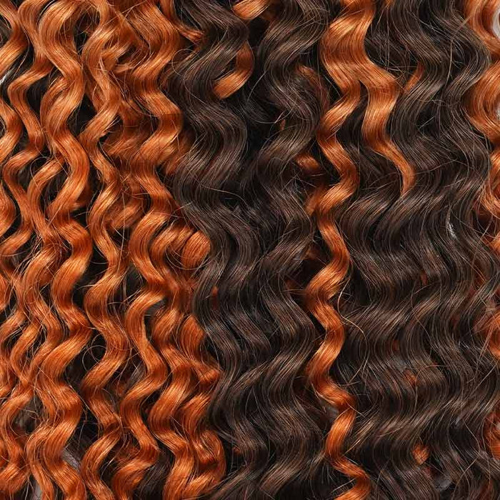 #P2/30 colored small kinky curly crochet braiding hair
