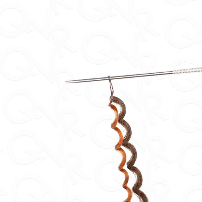 single strand of #P2/30 small kinky curly crochet hair