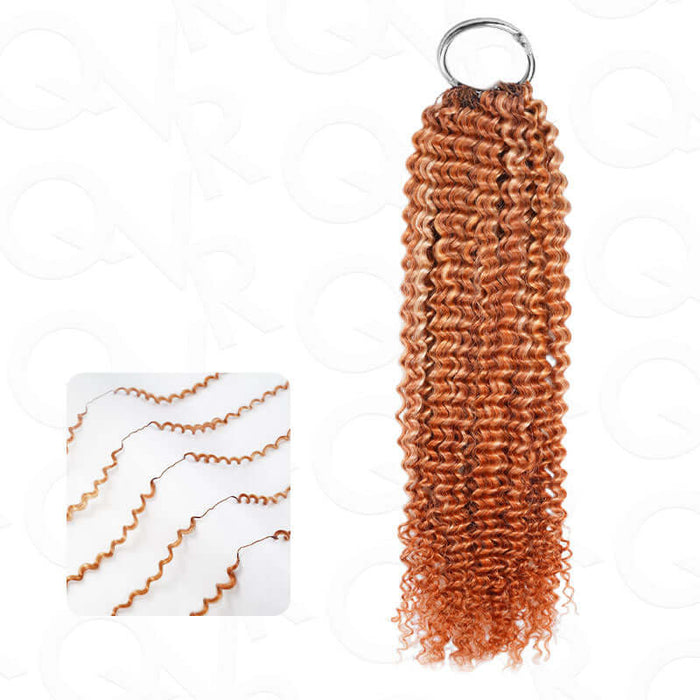 Highlight #P30/33/613 / Small Kinky Curly / 14''
