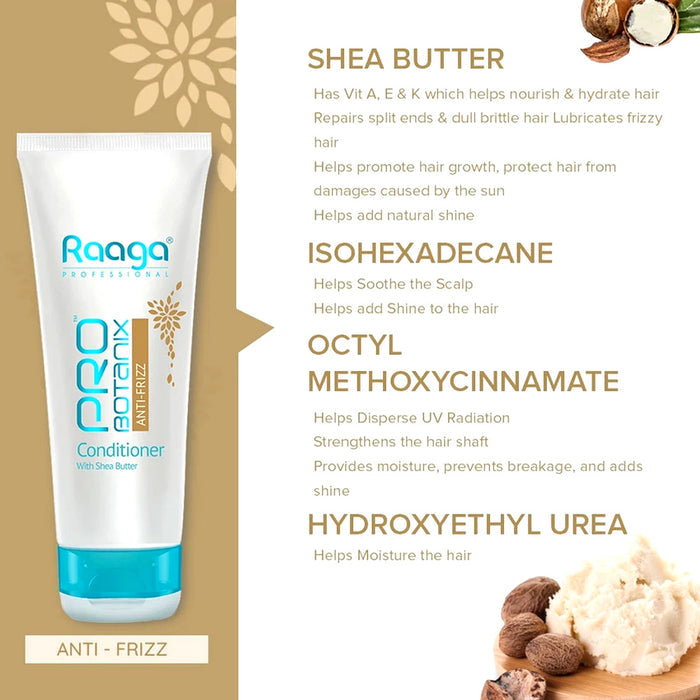 Raaga Professional Pro Botanix Anti-Frizz Conditioner 100ml