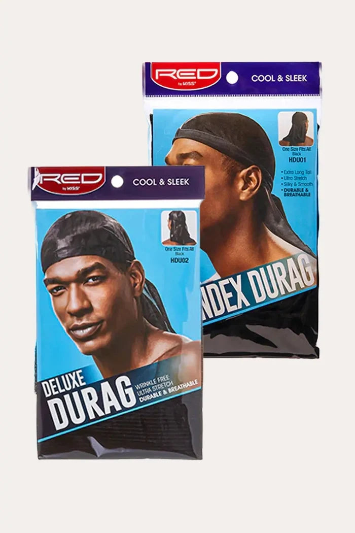 RED BY KISS DELUXE DURAG RED BEAUTY