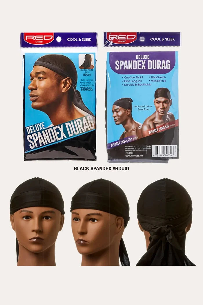 RED BY KISS DELUXE DURAG RED BEAUTY