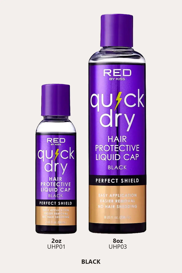 RED BY KISS QUICK DRY HAIR PROTECTIVE LIQUID CAP RED BEAUTY