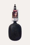 RED BY KISS RUBBERIZED PADDLE BRUSH RED BEAUTY