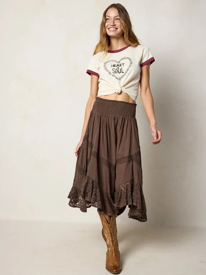 Ringer Cotton Baby Tee Shirt - Heart & Soul-view 3