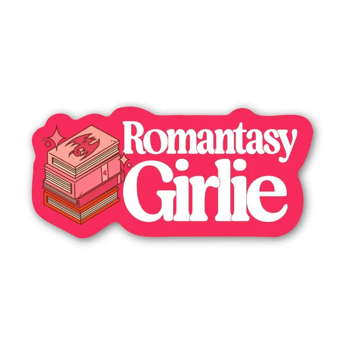Romantasy Girlie Bookish Sticker