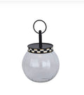 Round Top Collection Celebrate Everyday Checked Bubble Jar