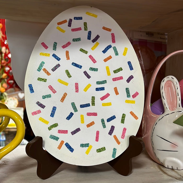 Round Top Collection Confetti Egg