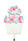 Round Top Collection Mr. & Mrs. Wedding Cake Finial