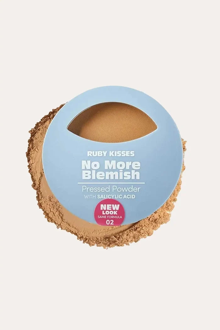 RUBY KISSES NO MORE BLEMISH PRESSED POWDER RED BEAUTY