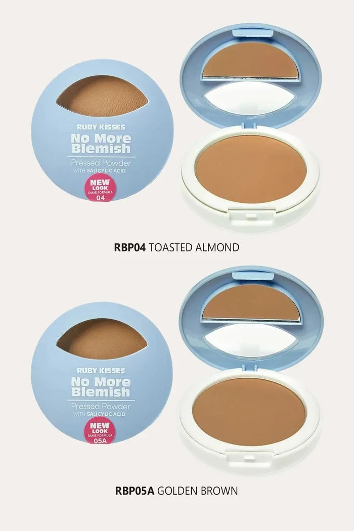 RUBY KISSES NO MORE BLEMISH PRESSED POWDER RED BEAUTY