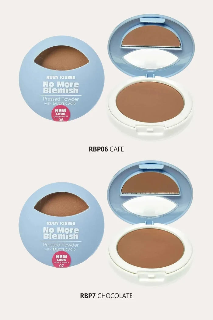 RUBY KISSES NO MORE BLEMISH PRESSED POWDER RED BEAUTY