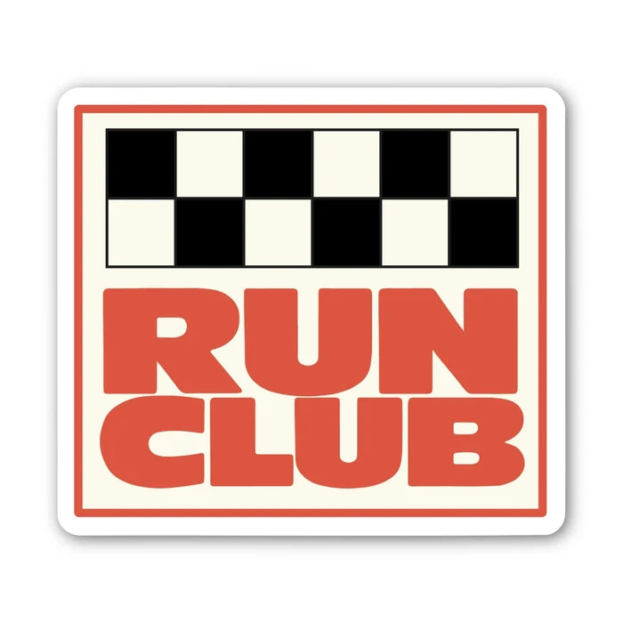 Run Club Sticker