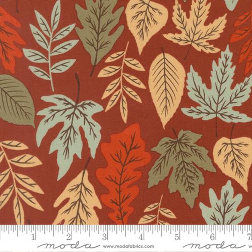 Rust- Leaf- Windfall- Fat Quarter