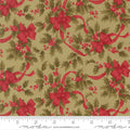 Sage- Bows Berries- Candlelight Christmas- Fat Quarter