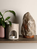 Salt Lamp Grey 2 - 3 KG | One Colour-Image 1