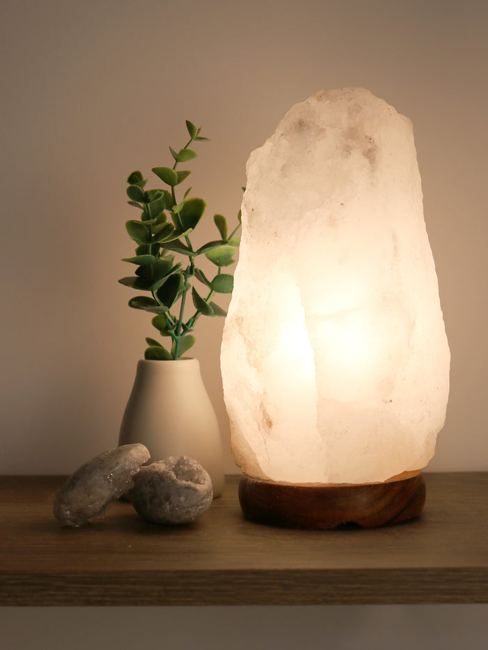 Salt Lamp White 2 - 3 KG | One Colour-Image 1