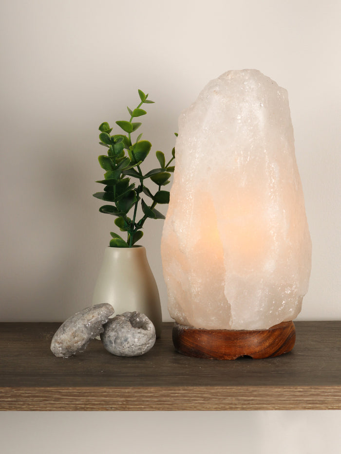 Salt Lamp White 2 - 3 KG | One Colour-Image 2