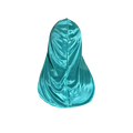Satin Teal Blue Durag