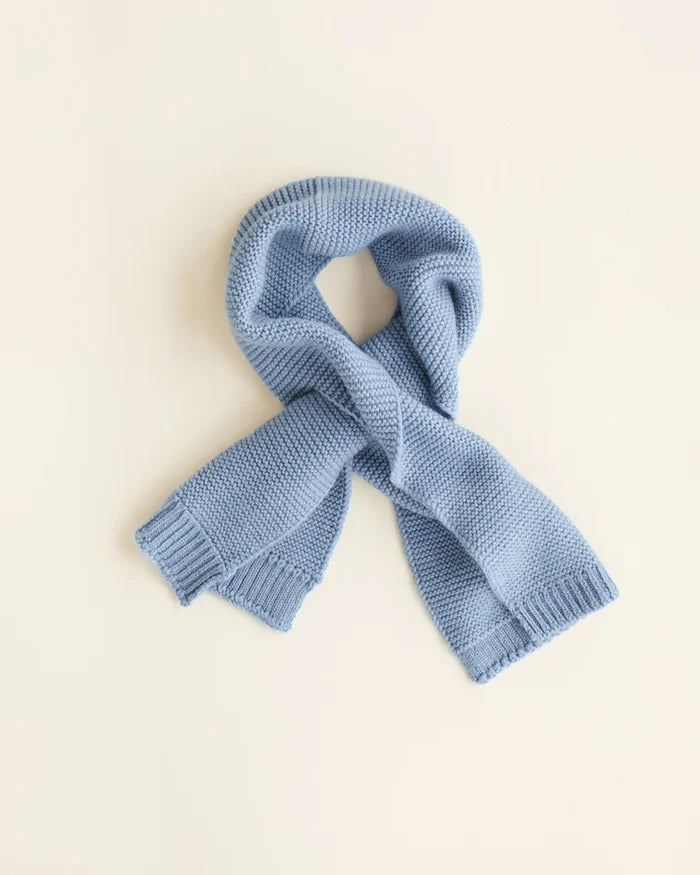 Hvid - Scarf - Ivo - Light Blue