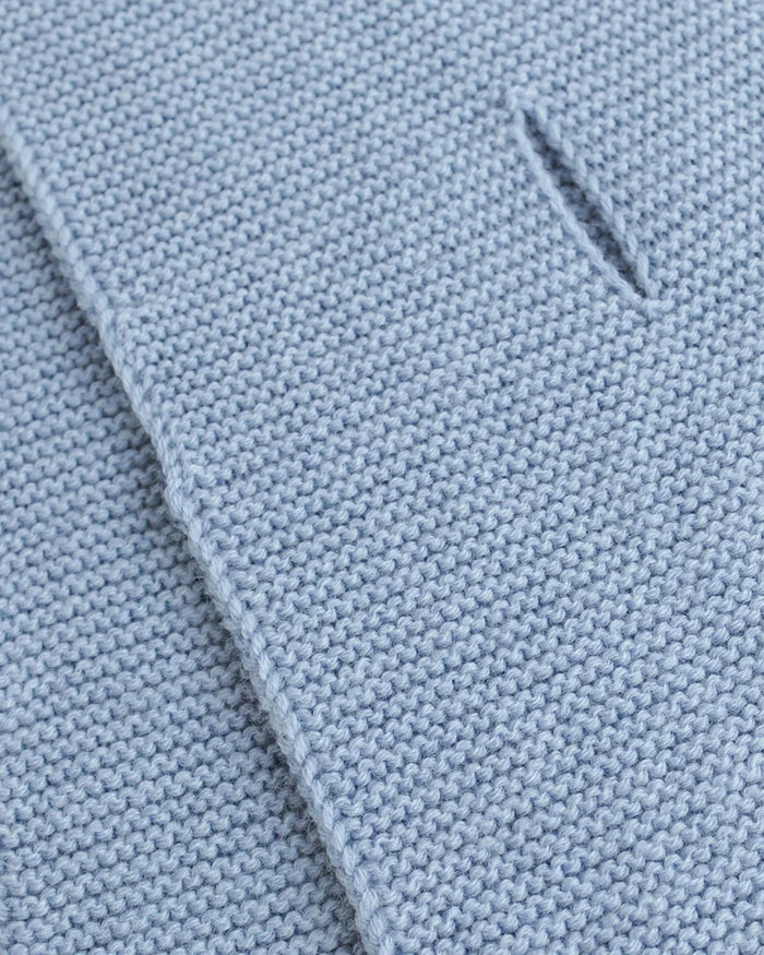 Hvid - Scarf - Ivo - Light Blue - Close Look