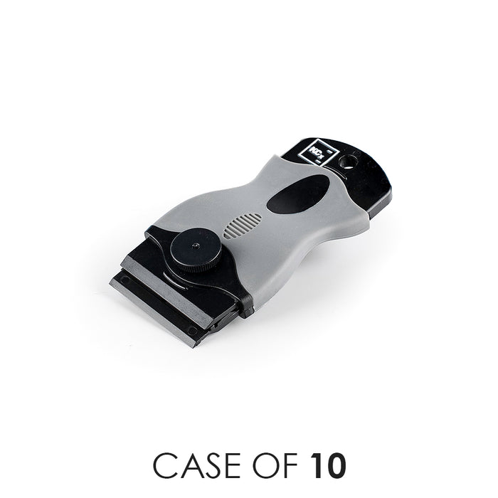 A Koch Chemie Plastic Scraper on a white background with the text 'Case of 10'.