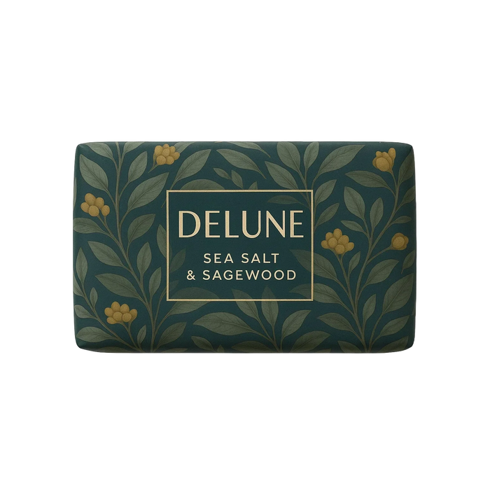 Sea Salt & Sagewood - Bar Soap - Delune