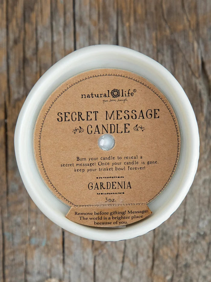 Secret Message Candle - Brighter Place-view 3