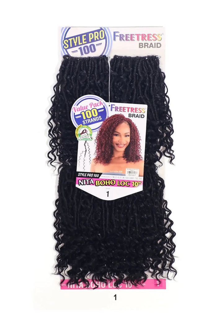 SHAKE N GO FREETRESS BRAID STYLE PRO 100 NITA BOHO LOC 10" SHAKE N GO