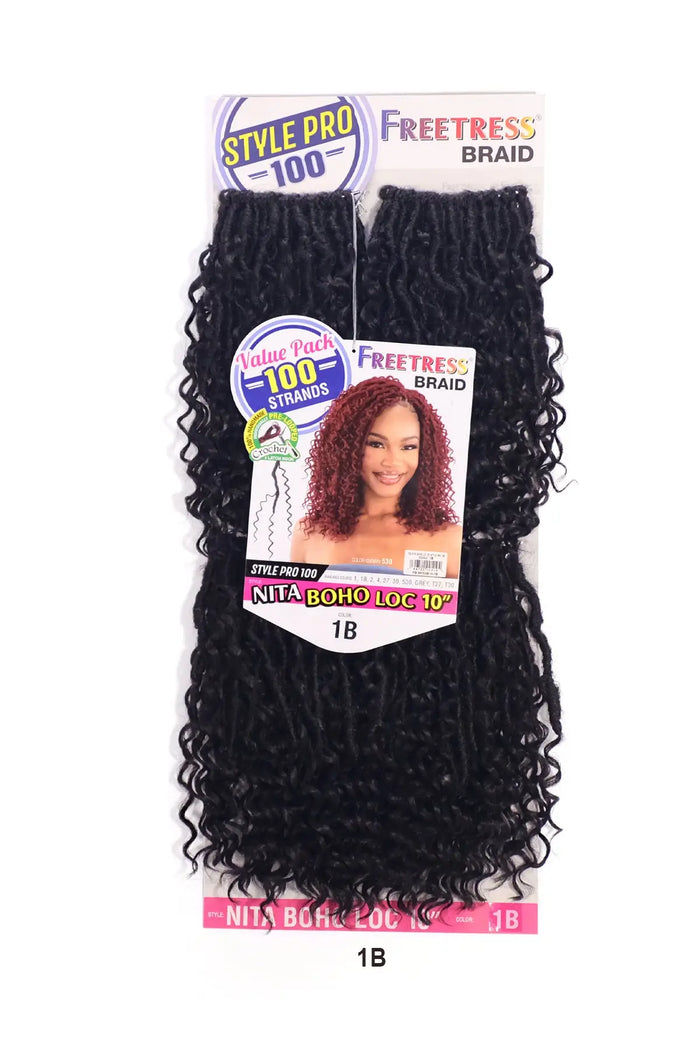 SHAKE N GO FREETRESS BRAID STYLE PRO 100 NITA BOHO LOC 10" SHAKE N GO
