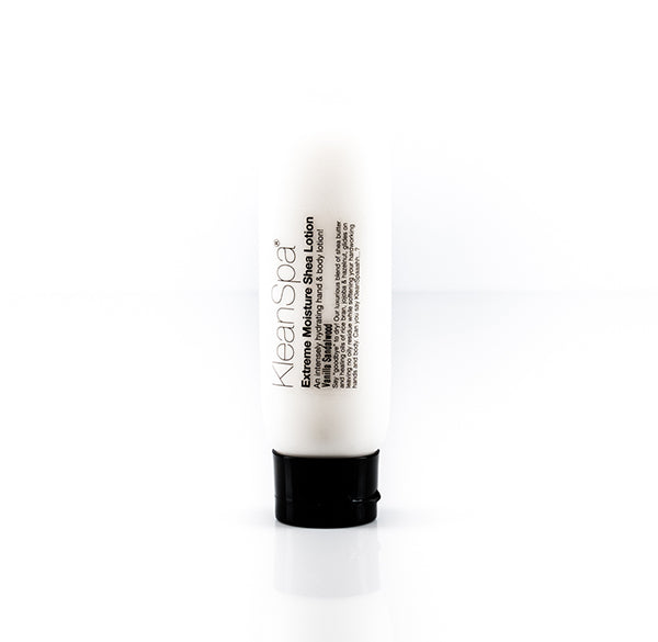 small bottle of bee peachy shea lotion