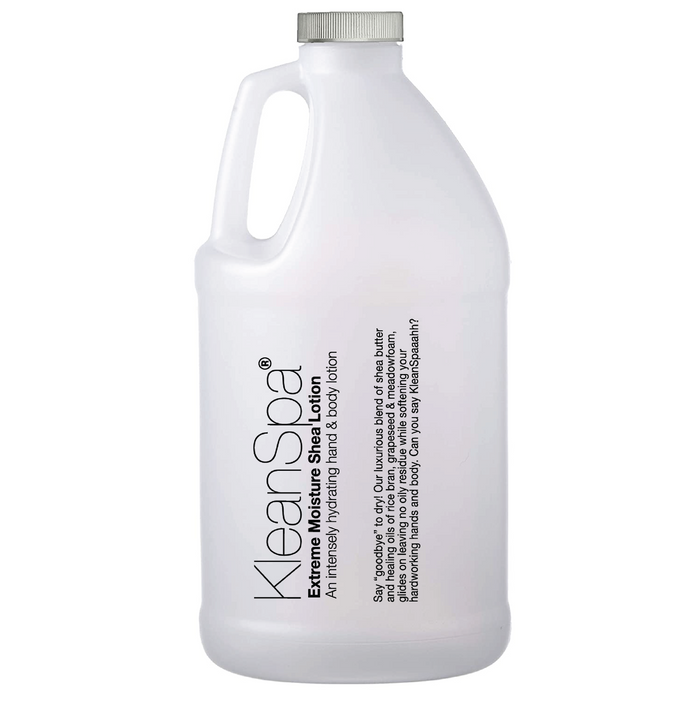 half gallon of bee peachy shea lotion