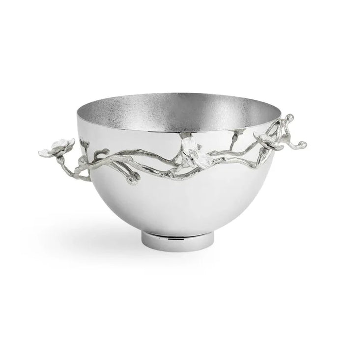 Michael Aram Silver Orchid Medium Bowl