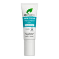 10ml tube Dr. Organic Skin Clear Tea Tree Treatment Gel for targeted use on spots, blemishes, and breakouts.