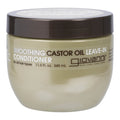 Front of tub of castor oil leave-in conditioner.