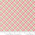 Snow- Christmas Plaids- Merrily on High- Fat Quarter