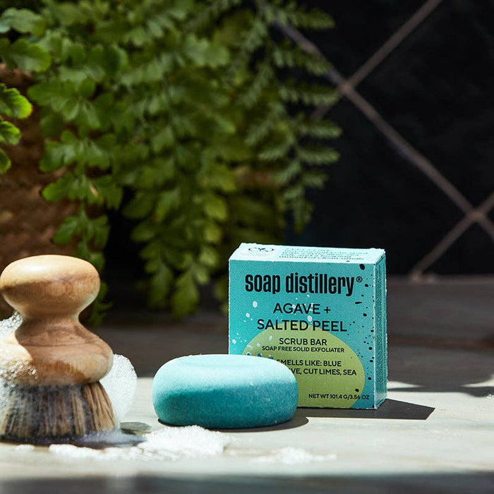 Soap Distillery - Agave + Salted Peel Body Scrub Bar
