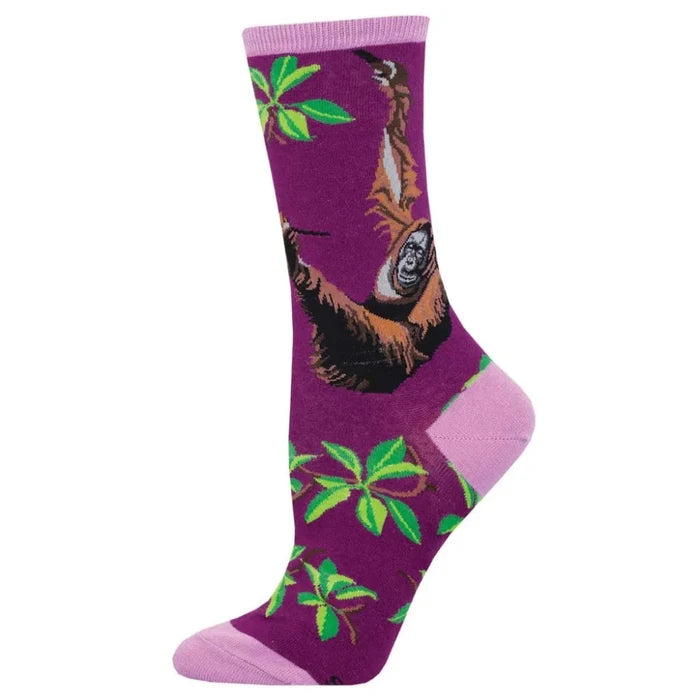 SOCKSMITH Endangered Species Collection - Orangutan
