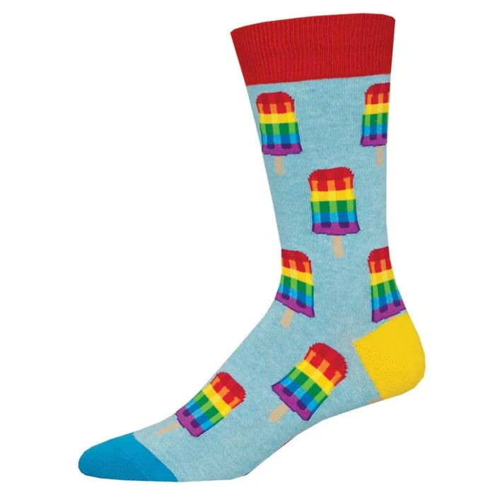 SOCKSMITH Gay Popsicle Socks - Blue
