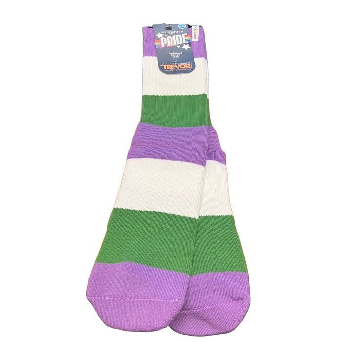 SOCKSMITH Genderqueer Pride Socks