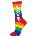 SOCKSMITH Rainbow Love Active Crew Socks
