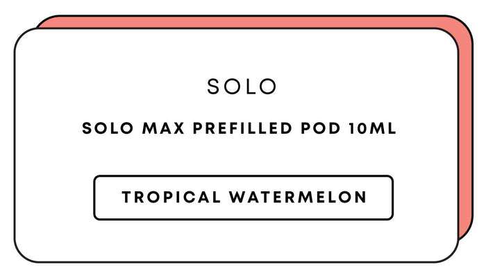 Solo Max Prefill 10mL Pod | Tropical Watermelon-Image 1