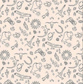 Southwestern Icons- Wild & Free- Fat Quarter