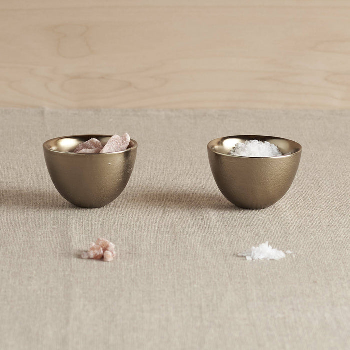 Stinson Antique Brass Pinch Bowls - Magnolia Lane co. Home + Garden + Gift