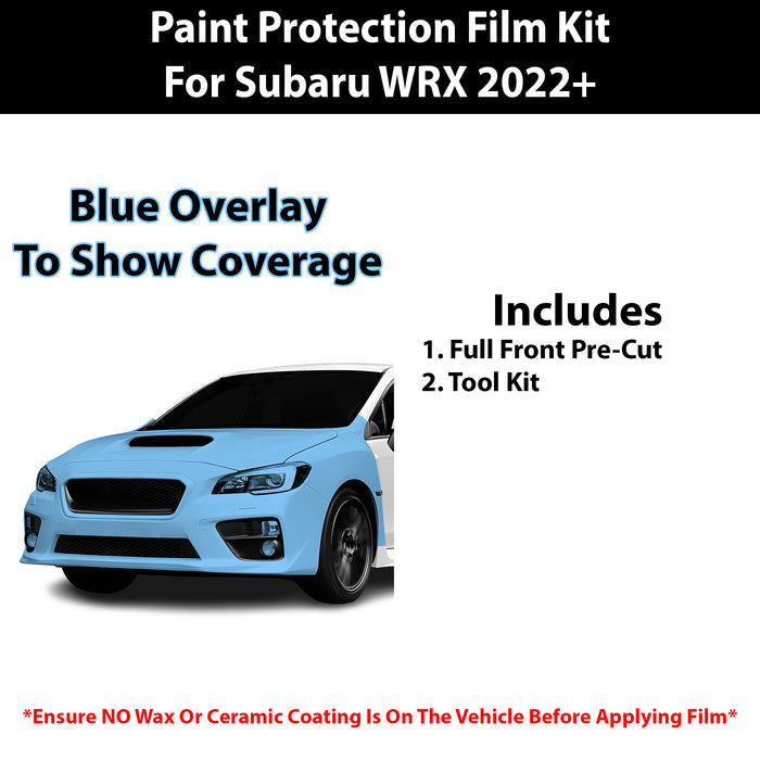 Fits Subaru WRX 2022+ Precut Premium Paint Protection Film Clear Bra PPF Decal Film Kit Cover - Bogar Tech Designs