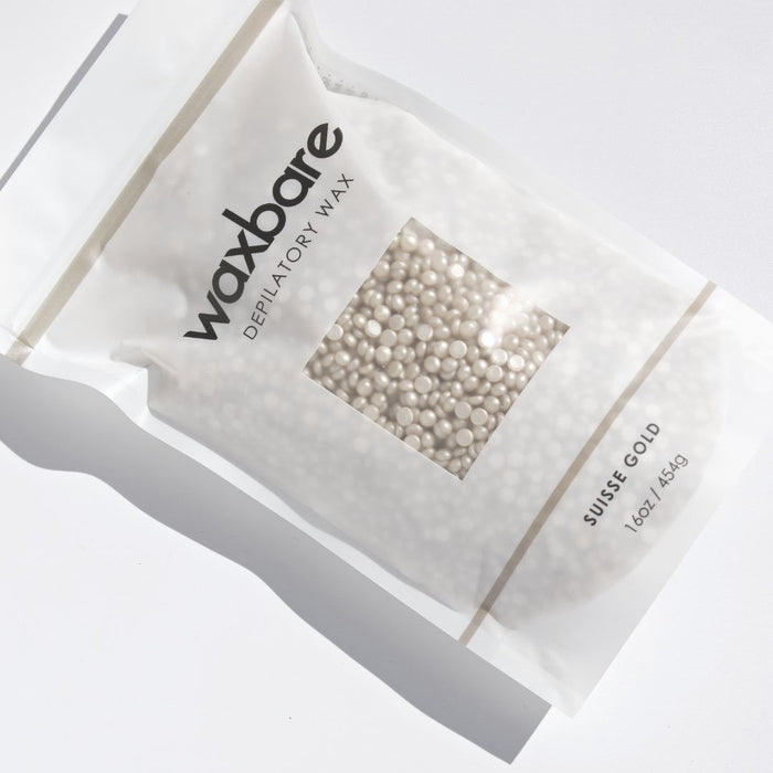 Suisse Gold Hard Wax Beads — WAXBARE