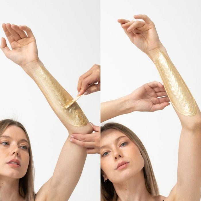 Suisse Gold Hard Wax Beads — WAXBARE product photo 6